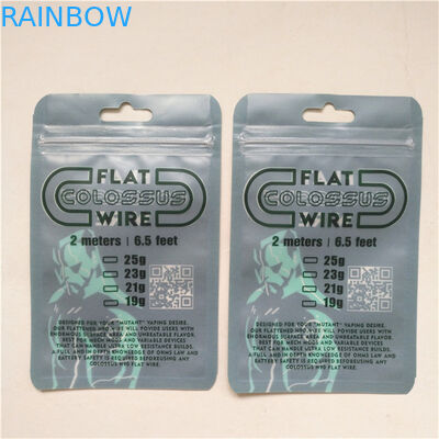 ارتقاء تضمین کیفیت بازیافتی کیسه بسته بندی مایلار سه طرفه با زیپ طراحی اندازه سفارشی