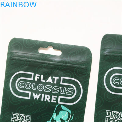 ارتقاء تضمین کیفیت بازیافتی کیسه بسته بندی مایلار سه طرفه با زیپ طراحی اندازه سفارشی