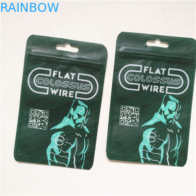 ارتقاء تضمین کیفیت بازیافتی کیسه بسته بندی مایلار سه طرفه با زیپ طراحی اندازه سفارشی