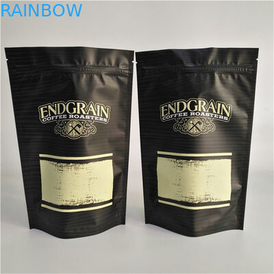 ذخیره سازی لوگو سفارشی چاپ شده بلند بایستید کیسه زیپر دوباره بسته بندی می شود کیسه قهوه بسته بندی مواد غذایی