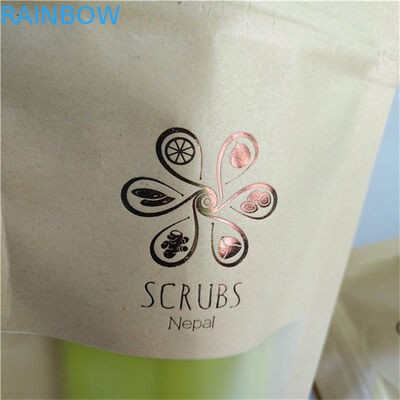 پاکت ایستاده با اندازه سفارشی با زیپ و چاپ گراور، مهر و موم حرارتی برای بسته بندی اسنک