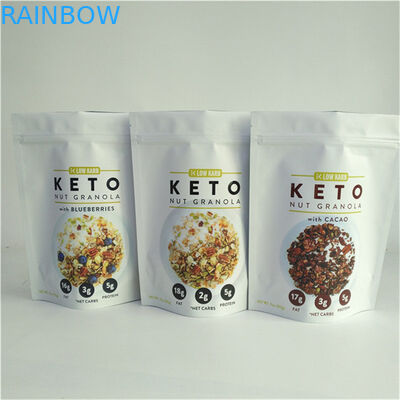 چین عرضه کننده طراحی سفارشی چاپ سفارشی اندازه و طراحی نیاز به کیف های ایستاده با زیپ برای بسته بندی مواد غذایی