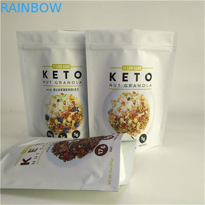 چین عرضه کننده طراحی سفارشی چاپ سفارشی اندازه و طراحی نیاز به کیف های ایستاده با زیپ برای بسته بندی مواد غذایی