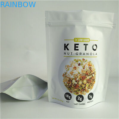 چین عرضه کننده طراحی سفارشی چاپ سفارشی اندازه و طراحی نیاز به کیف های ایستاده با زیپ برای بسته بندی مواد غذایی