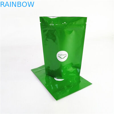 پذیرفته شده تا 10 رنگ در دسترس است ضد بو ایستاده کیسه بسته بندی گرما مهر زپ بالا