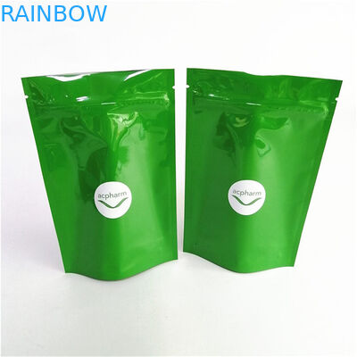 پذیرفته شده تا 10 رنگ در دسترس است ضد بو ایستاده کیسه بسته بندی گرما مهر زپ بالا