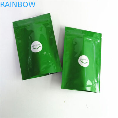 پذیرفته شده تا 10 رنگ در دسترس است ضد بو ایستاده کیسه بسته بندی گرما مهر زپ بالا