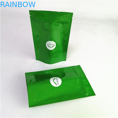 پذیرفته شده تا 10 رنگ در دسترس است ضد بو ایستاده کیسه بسته بندی گرما مهر زپ بالا