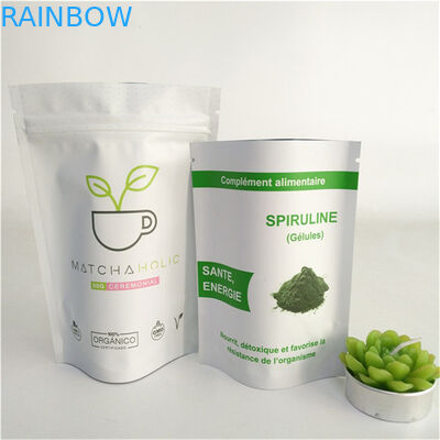 چاپ سفارشی مهر گرمایی قابل استفاده مجدد کیسه ایستاده درجه غذایی Mylar Sachet بسته بندی