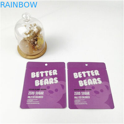 پذیرفته می شود تا 10 رنگ در دسترس است کیسه بسته بندی Mylar Sachet با کیفیت بالا