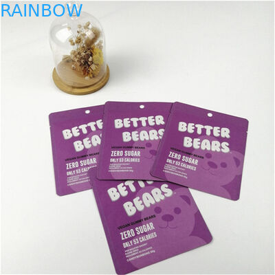 پذیرفته می شود تا 10 رنگ در دسترس است کیسه بسته بندی Mylar Sachet با کیفیت بالا