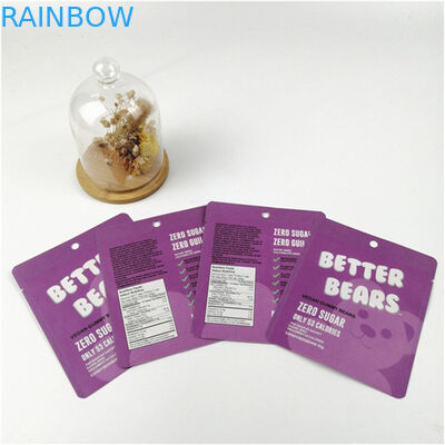 پذیرفته می شود تا 10 رنگ در دسترس است کیسه بسته بندی Mylar Sachet با کیفیت بالا