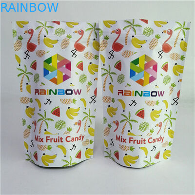 فروش داغ چاپ دیجیتال سفارشی ضد بوی ورق آلومینیوم مایلار دوباره قابل بسته بندی کیف های ایستاده با پنجره