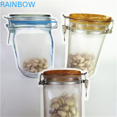 کیفیت بالا چاپ دیجیتال سفارشی کیسه بسته بندی مواد غذایی پلاستیکی بازیافت شده