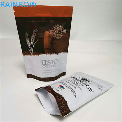 چاپ رنگارنگ مات پایان اندازه سفارشی و طراحی نیاز به ورق آلومینیوم Mylar Doypack