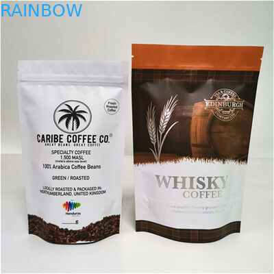 چاپ رنگارنگ مات پایان اندازه سفارشی و طراحی نیاز به ورق آلومینیوم Mylar Doypack