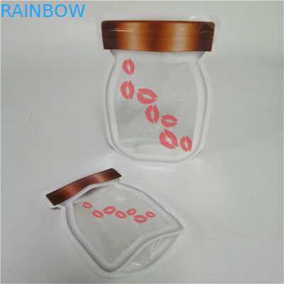 طراحی جدید بهترین فروش ضخامت سفارشی لوگو سفارشی چاپ شده ایستاده جیب زپ بسته بندی مهر مواد غذایی پلاستیکی