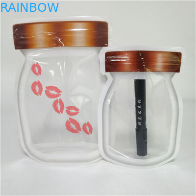 طراحی جدید بهترین فروش ضخامت سفارشی لوگو سفارشی چاپ شده ایستاده جیب زپ بسته بندی مهر مواد غذایی پلاستیکی