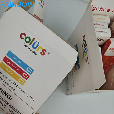 برچسب سفارشی داغ، جعبه نمایش کارتونی، جعبه نمایش پی دی کیو