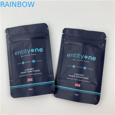 لوگو سفارشی چاپ شده کیف ایستاده با زیپ مچ پایان ورق آلومینیوم Mylar Doypack