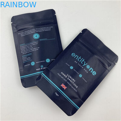 پاکت ایستاده با زیپ و لوگوی سفارشی چاپ شده، با روکش مات، فویل آلومینیومی، مواد غذایی، دای‌پک