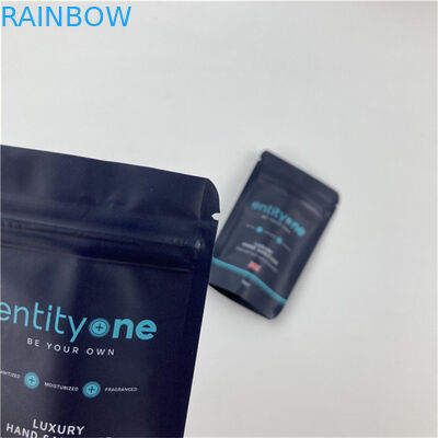 پاکت ایستاده با زیپ و لوگوی سفارشی چاپ شده، با روکش مات، فویل آلومینیومی، مواد غذایی، دای‌پک