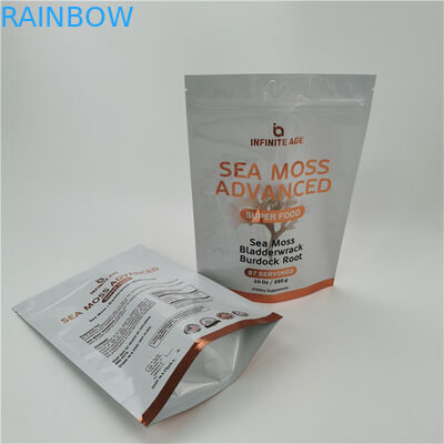 پذیرفته شده تا 10 رنگ در دسترس آسان اشک خط ایستاده کیسه کیسه گرمای مهر زیپ بالا