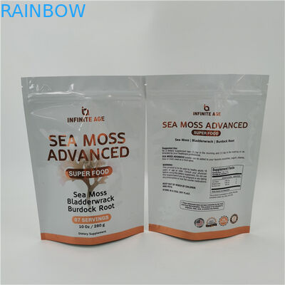 پذیرفته شده تا 10 رنگ در دسترس آسان اشک خط ایستاده کیسه کیسه گرمای مهر زیپ بالا