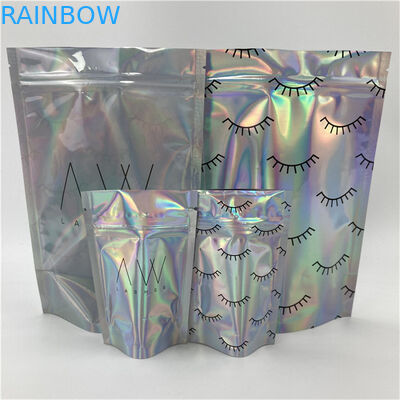 کیفیت بالا لوگو سفارشی چاپ شده اندازه سفارشی و طراحی نیاز دارد ورق آلومینیوم Mylar Doypack