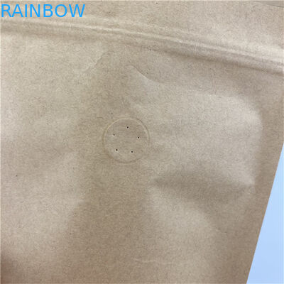 نیاز به اندازه و طراحی سفارشی چاپ رنگارنگ کاغذ کرافت کیسه های بسته بندی مواد غذایی