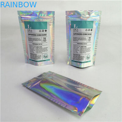 عمده فروشی لوگو سفارشی چاپ دیجیتال پلاستیکی PET صاف مناسب قیمت کیف های ایستاده با زیپ