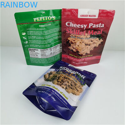 بهترین فروش محیط زیست دوستانه ذخیره سازی لوگو سفارشی چاپ شده ایستاده Zipper کیسه پلاستیکی دوباره قفل