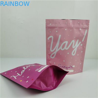 تا 10 رنگ بسته ایستاده با زپ گرافی / بسته بندی چاپی دیجیتال