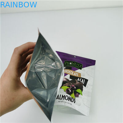 چاپ دیجیتالی سفارشی کیف زپ PE دوستانه با محیط زیست و دسته مهر و موم مهر و موم