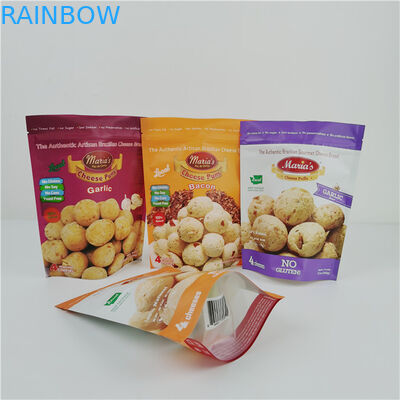 بسته بندی مواد غذایی اندازه سفارشی ورق آلومینیوم کیسه های مایلار با چاپ رنگی