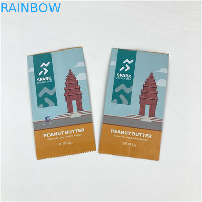 طراحی سفارشی آسان اشک خط سه طرف مهر بسته بندی Mylar کیسه پذیرفته شده تا 10 رنگ در دسترس