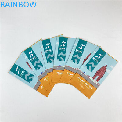 طراحی سفارشی آسان اشک خط سه طرف مهر بسته بندی Mylar کیسه پذیرفته شده تا 10 رنگ در دسترس