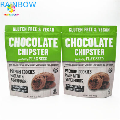 کیسه بسته بندی مواد غذایی مواد آلومینیومی ضد رطوبت ضد بوی صاف برای بسته بندی میان وعده