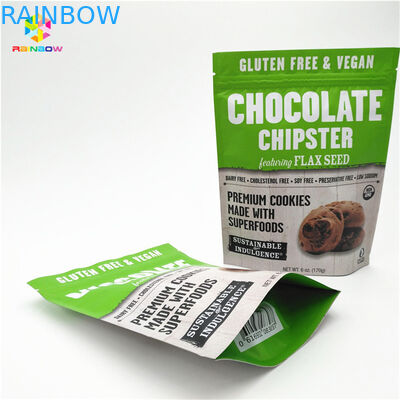 کیسه بسته بندی مواد غذایی مواد آلومینیومی ضد رطوبت ضد بوی صاف برای بسته بندی میان وعده