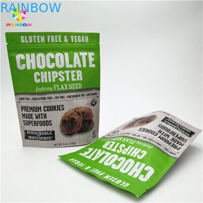 کیسه بسته بندی مواد غذایی مواد آلومینیومی ضد رطوبت ضد بوی صاف برای بسته بندی میان وعده