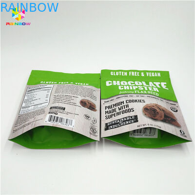 کیسه بسته بندی مواد غذایی مواد آلومینیومی ضد رطوبت ضد بوی صاف برای بسته بندی میان وعده