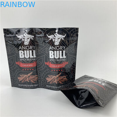 کیسه ایستاده ضد نشت با زپ گاوچر / کیسه بسته بندی چاپی دیجیتال