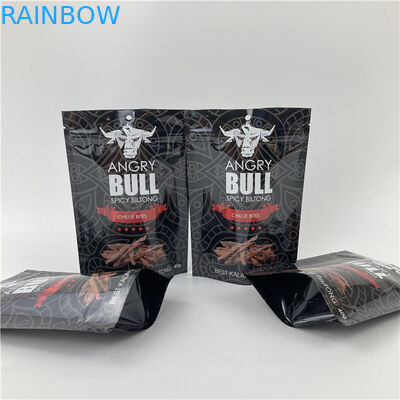 کیسه ایستاده ضد نشت با زپ گاوچر / کیسه بسته بندی چاپی دیجیتال