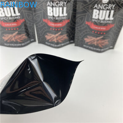 کیسه ایستاده ضد نشت با زپ گاوچر / کیسه بسته بندی چاپی دیجیتال