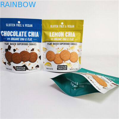 لوگو سفارشی چاپ شده ورق آلومینیوم Mylar Doypack با سطح چاپ گراوور