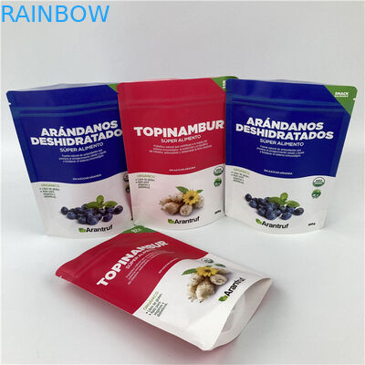 اندازه سفارشی / طراحی رنگارنگ چاپ Doypack مواد سازگار با محیط زیست و ایمن