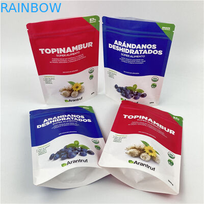 اندازه سفارشی / طراحی رنگارنگ چاپ Doypack مواد سازگار با محیط زیست و ایمن