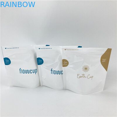 کاغذ آلومینیوم بازیافتی Mylar Doypack مواد سازگار با محیط زیست و ایمن اندازه / طراحی سفارشی