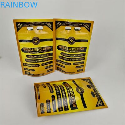 پودر پروتئین کیسه های بسته بندی مواد غذایی با چاپ دیجیتال پلاستیکی