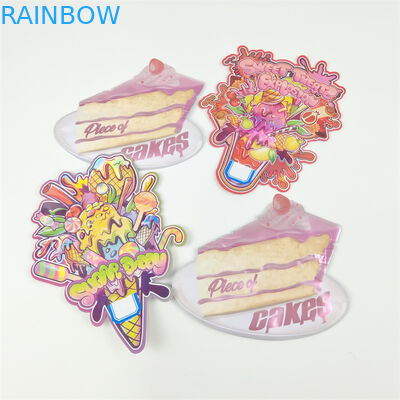 کوله های شکل مخصوص ۳٫۵ گرمی کوکی ها شیرینی های اسنک کیسه های زپ